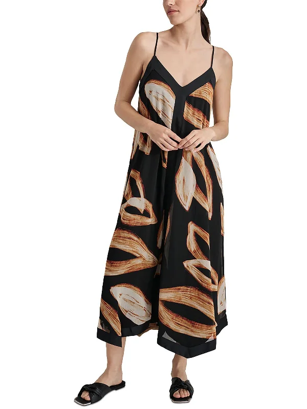 Womens Adjustable Straps Long Maxi Dress