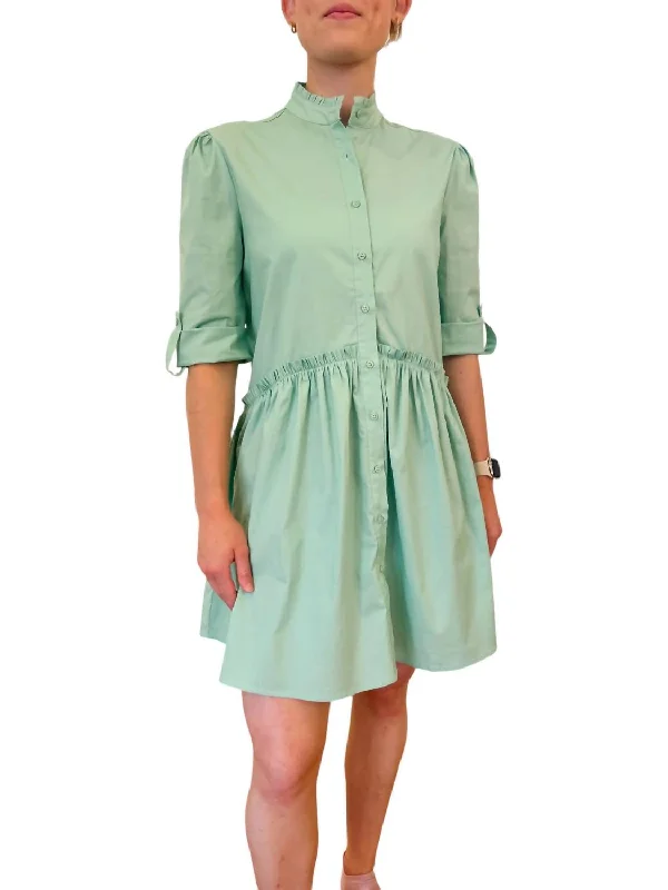 Cammie Dress In Mint