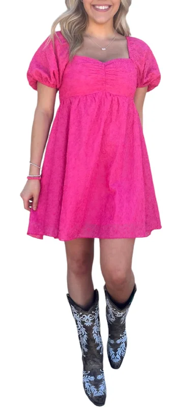 Fantasy Dress In Fuchsia