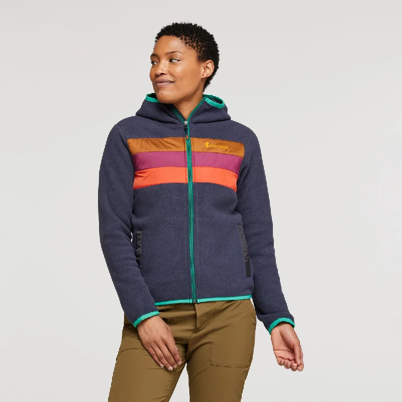 Teca Fleece Hooded Full-Zip Jacket - Womens