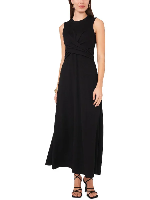 Womens Textured Long Maxi Dress