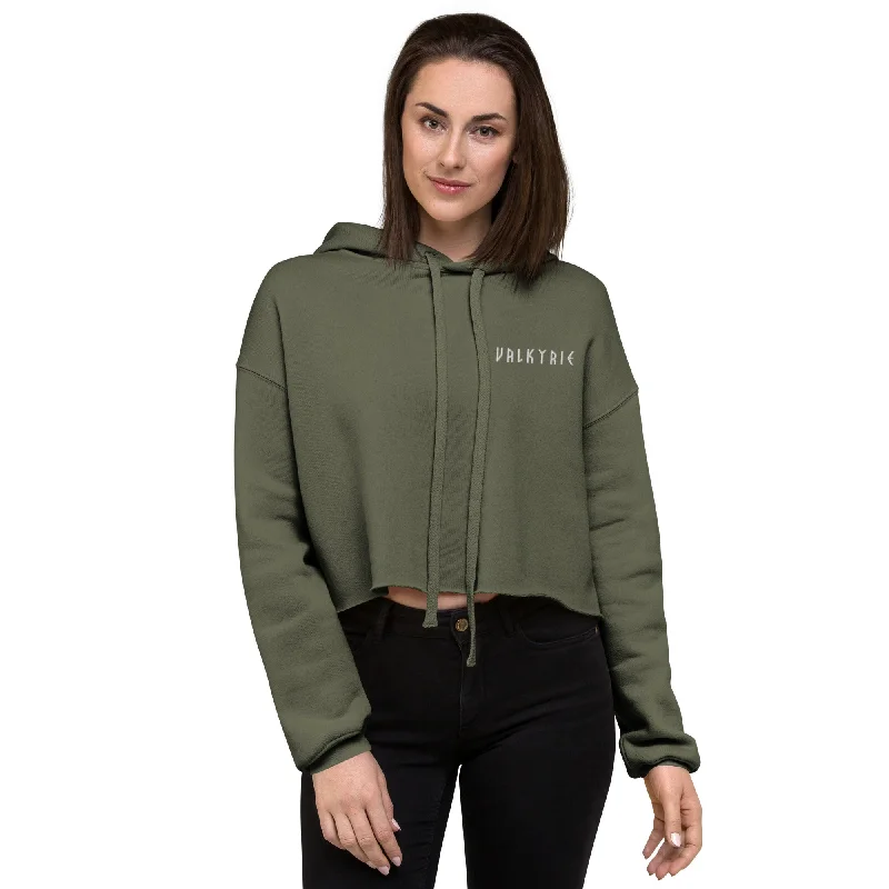 Valkyrie Cropped Hoodie