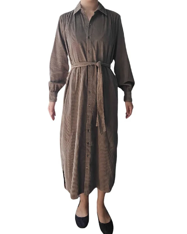 Woman's Revelation Woven Dress In Army