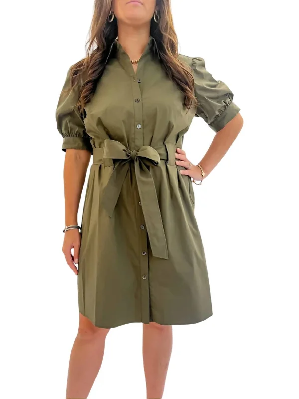 Piper Dress In Olive