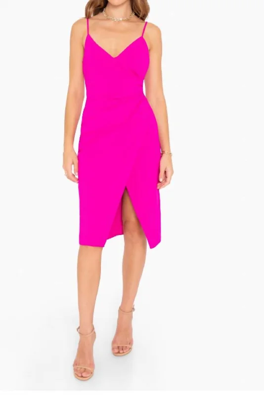 Bowery Sheath Dress In Pink