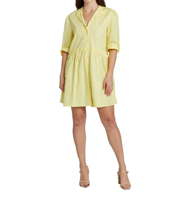 Cammie Dress In Yellow