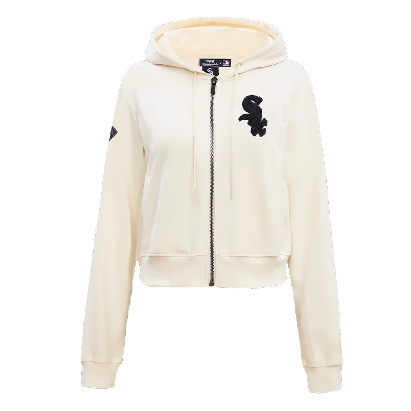 SUDADERA CON CIERRE MLB CHICAGO WHITE SOX TRIPLE TONAL PARA MUJER