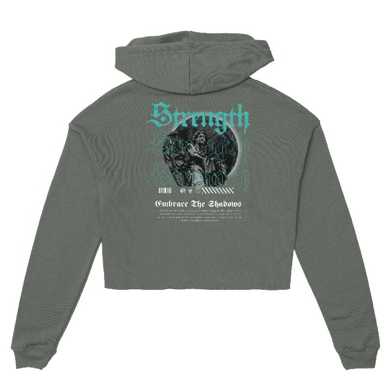 Strength Women's Cropped Hoodie