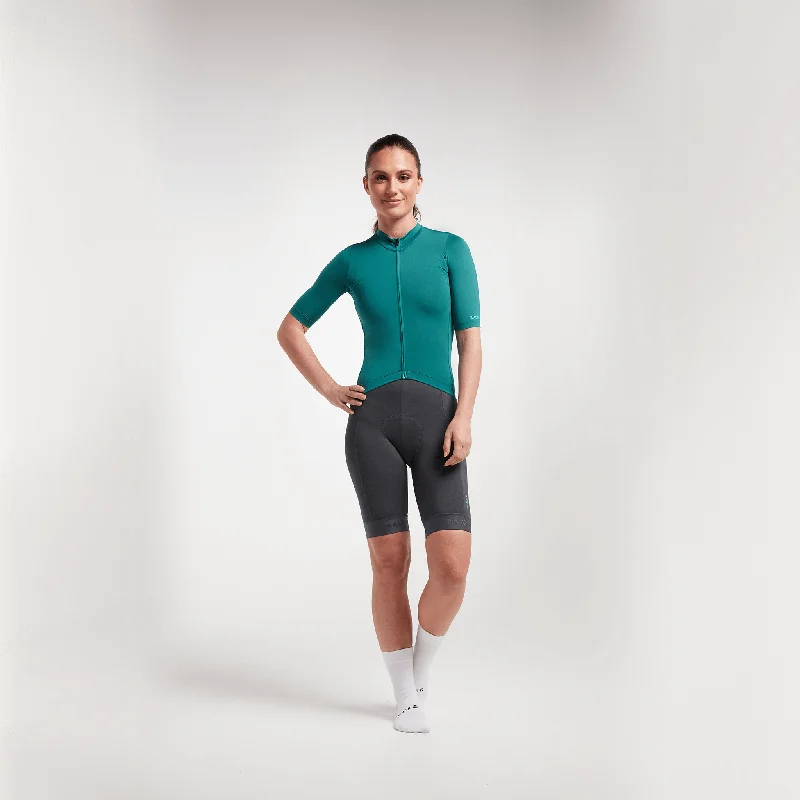 Women's Essentials Team Jersey - Storm Green