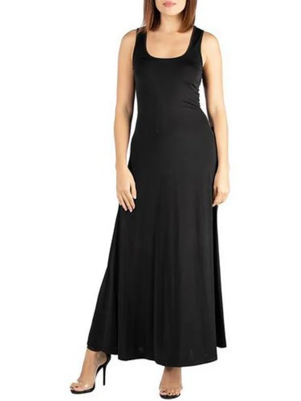 Womens Sleeveless Long Maxi Dress