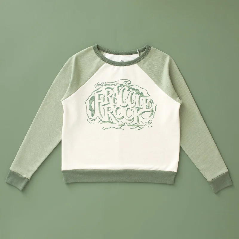 Adult Oslo Sweatshirt - Fraggle Rock Logo Sage