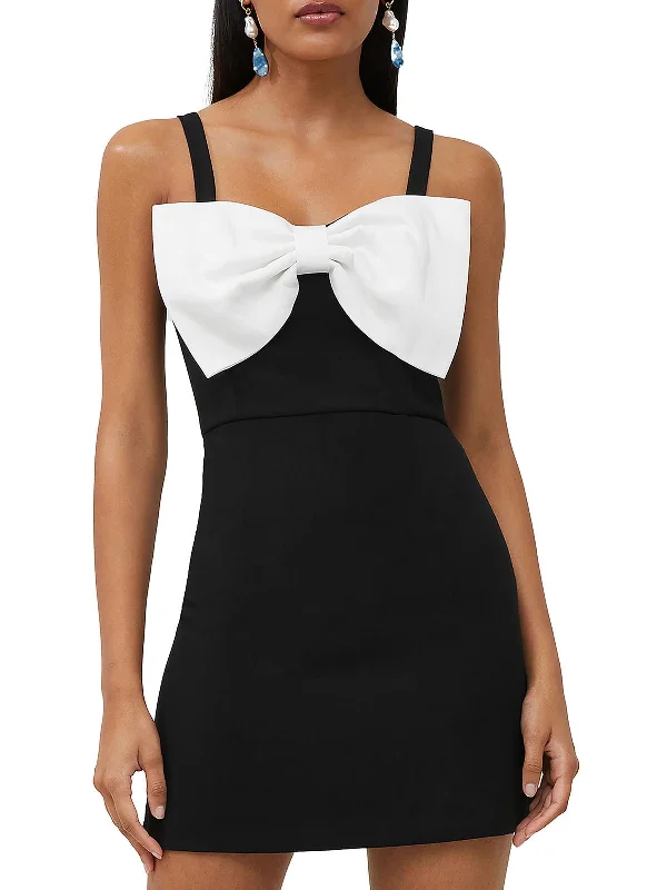 Womens Strapless Mini Cocktail And Party Dress