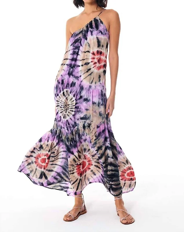 Kiana Dress In African Violet