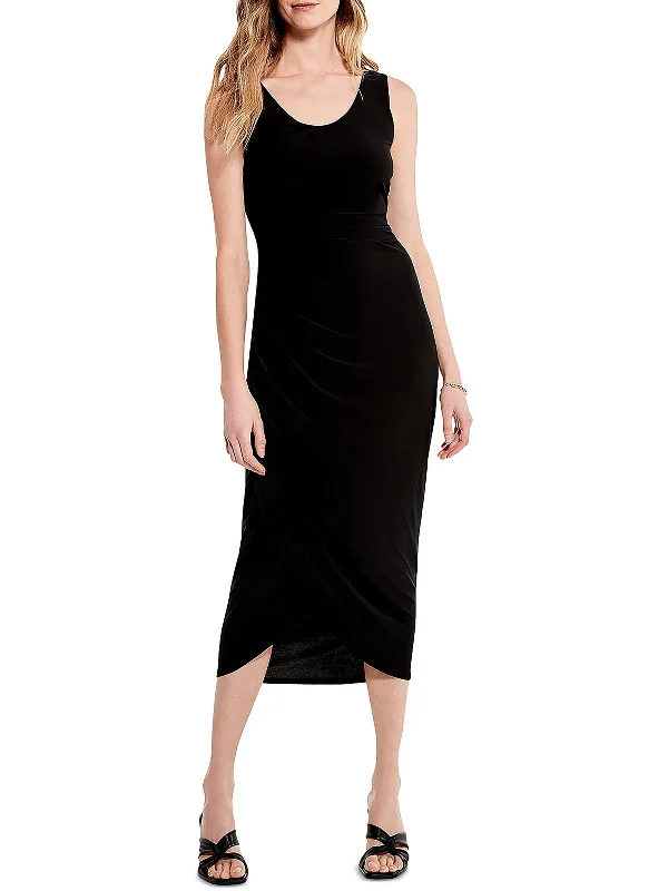 Womens Runched Long Maxi Dress