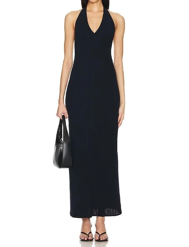 Ivenka Dress In Dark Navy