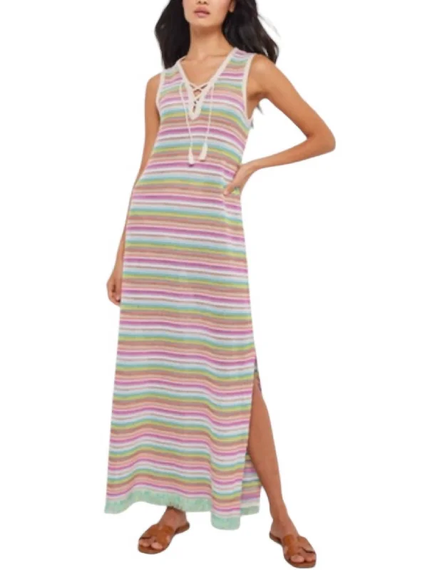 La Playa Dress In Bright Multi