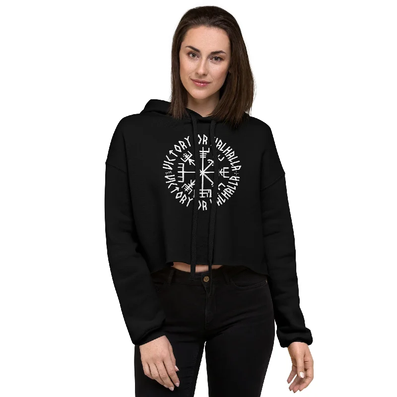 Vegvisir Cropped Hoodie